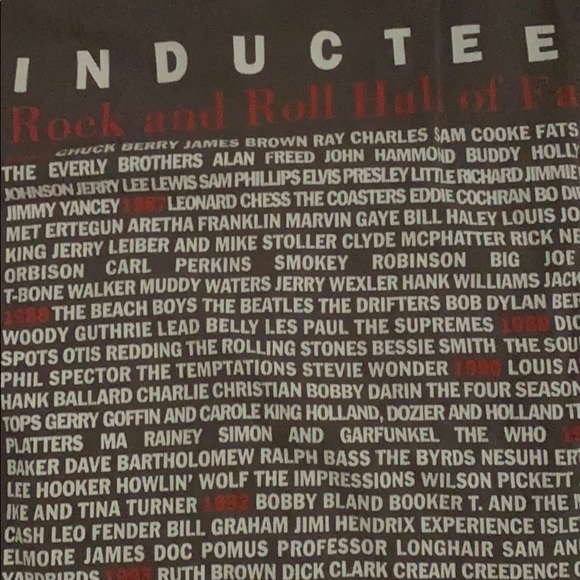 Original rock ‘n’ roll Hall of Fame L - Picture 7 of 8